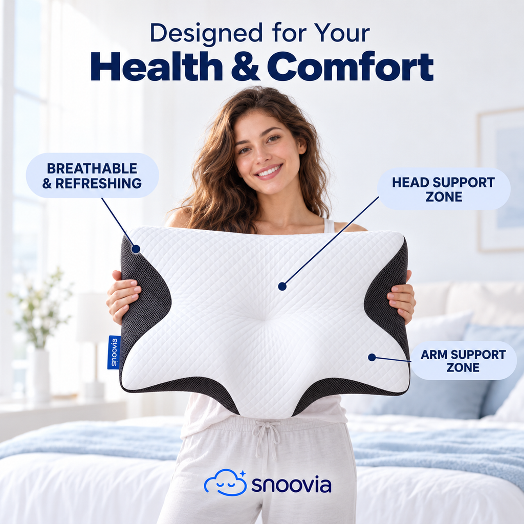 Snoovia Contoured Relief Pillow